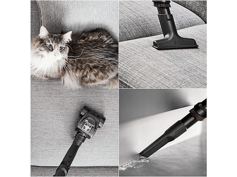 Aspirador con bolsa - ROWENTA RO7C66EA, 500 W, Depósito 2,5 l, Negro, Gris claro — foto 6