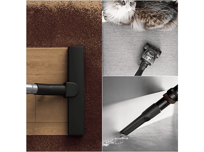 Aspirador con bolsa - ROWENTA RO7C66EA, 500 W, Depósito 2,5 l, Negro, Gris claro — foto 7