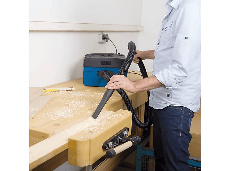 Aspirador con bolsa - SCHEPPACH 5906301901, 1250 W, Depósito 5 l, Negro — foto 6