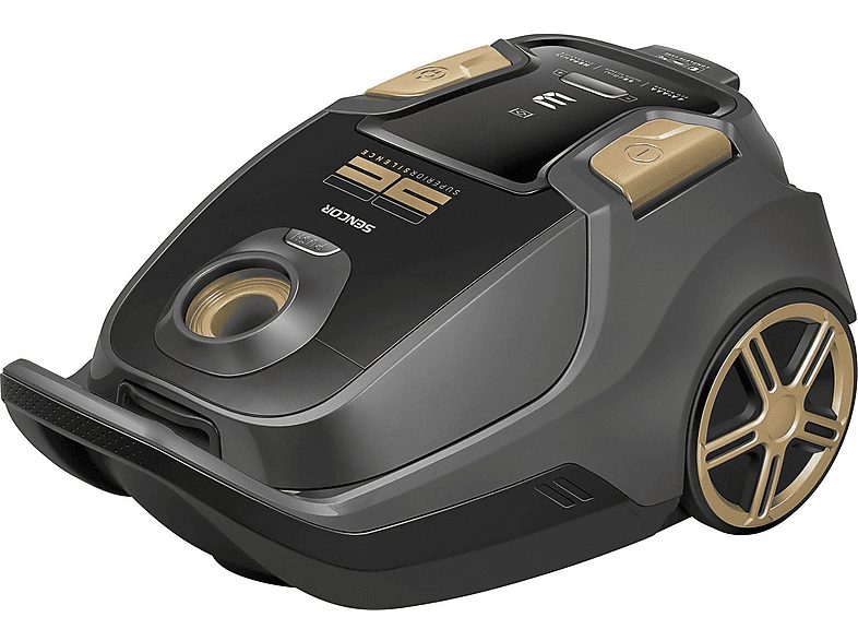 SENCOR Aspirador con bolsa - SENCOR SVC 9300BK, 600 W, Depósito 4 l, Bicolor