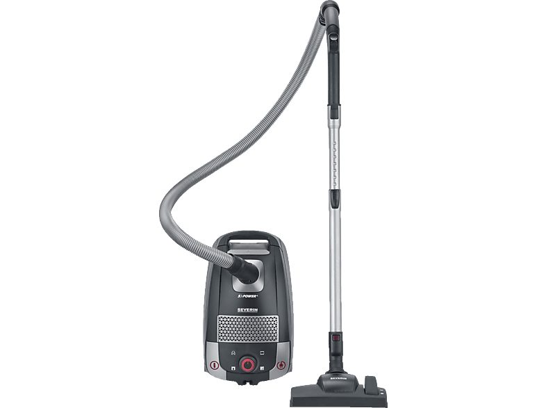 SEVERIN Aspirador con bolsa - SEVERIN BC 7052, 850 W, Depósito 4 l, Negro