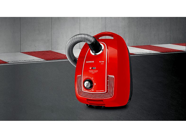 Aspirador con bolsa - SIEMENS VSP3AAAA, 750 W, Depósito 4 l, Rojo — foto 8