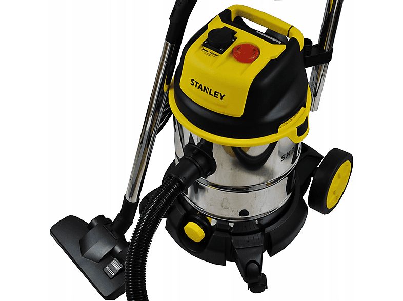 Aspirador con bolsa - STANLEY 51695, 1600 W, Depósito 30 l, Inox — foto 4