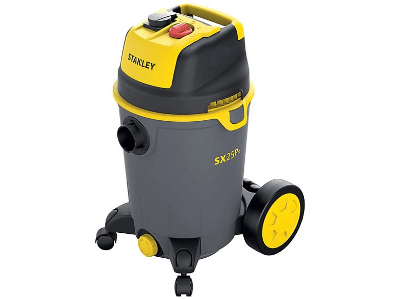 STANLEY Aspirador con bolsa - STANLEY 51849, 1200 W, Depósito 25 l, Negro