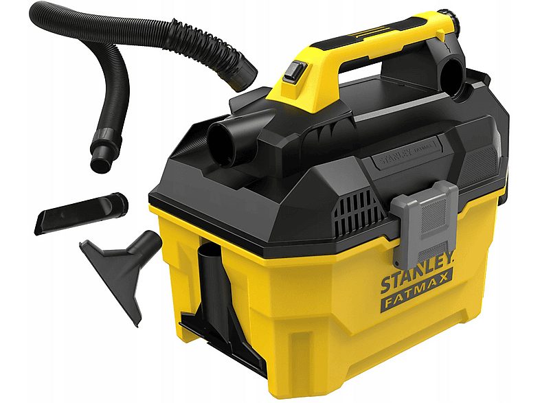 Aspirador con bolsa - STANLEY SFMCV002B-XJ, 18 W, Potencia de succión 350 W, Depósito 7,5 l, Inox — foto 3
