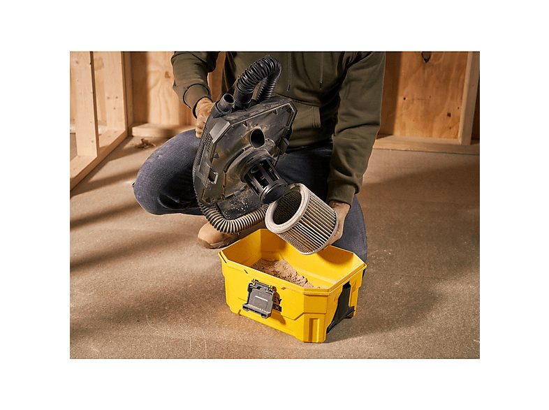 Aspirador con bolsa - STANLEY SFMCV002B-XJ, 18 W, Potencia de succión 350 W, Depósito 7,5 l, Inox — foto 5