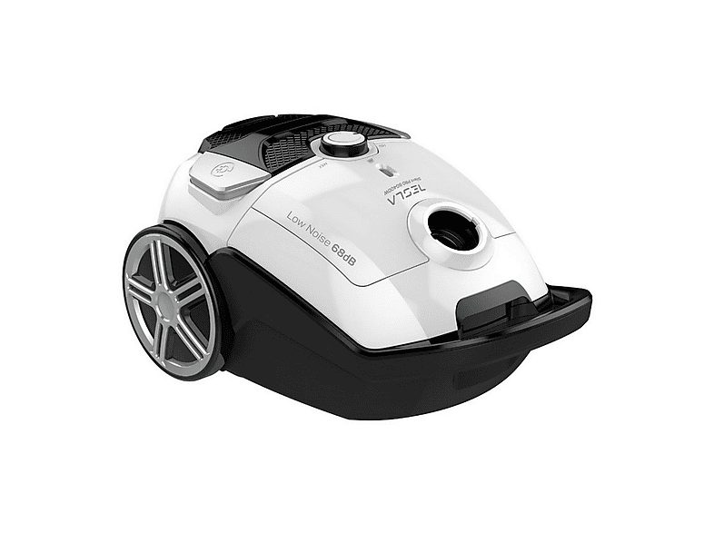 Aspirador con bolsa - TESLA BG400W, 700 W, Depósito 3 l, Blanco — foto 6