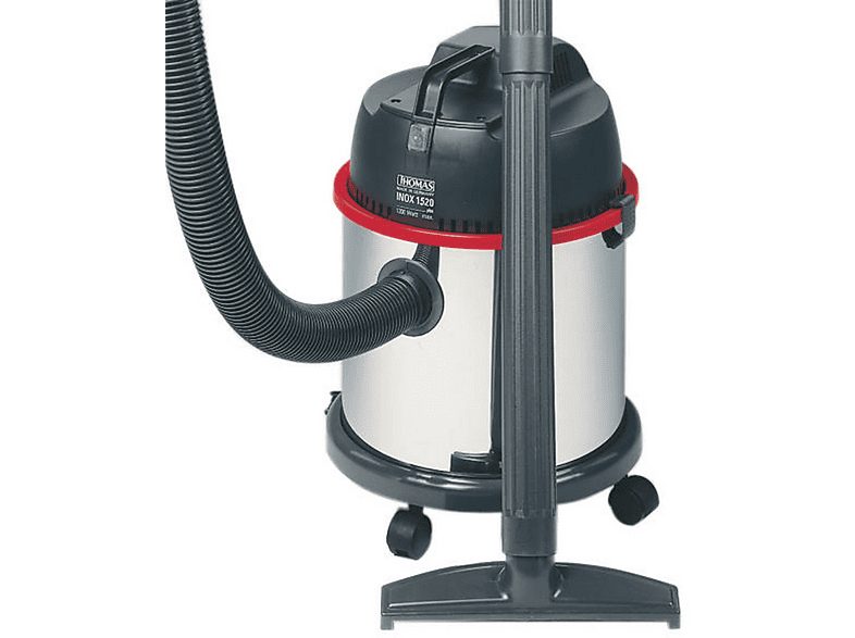 THOMAS Aspirador con bolsa - THOMAS 786182, 1500 W, Depósito 20 l, Inox
