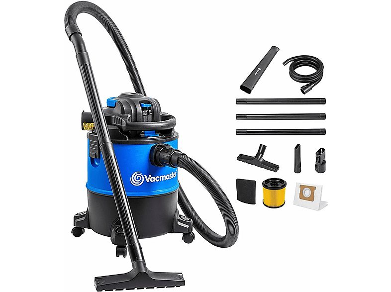 VACMASTER Aspirador con bolsa - VACMASTER VBVB1223PF-03, 1250 W, Depósito 23 l, Multi