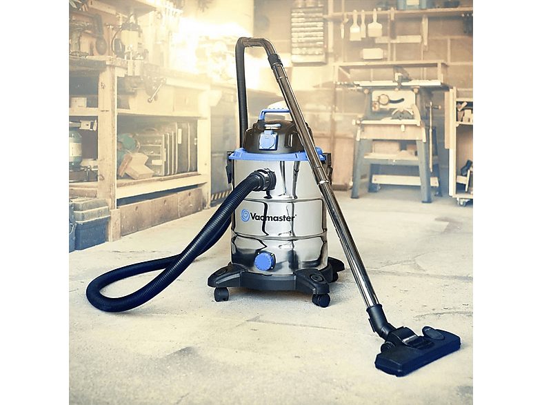 Aspirador con bolsa - VACMASTER VQ1530SFDC-03, 1500 W, Depósito 30 l, Inox — foto 6