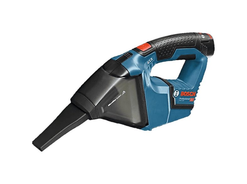 Aspirador de mano - BOSCH 06019E3003, 30 W, Depósito 350 ml, Negro, Azul, Rojo