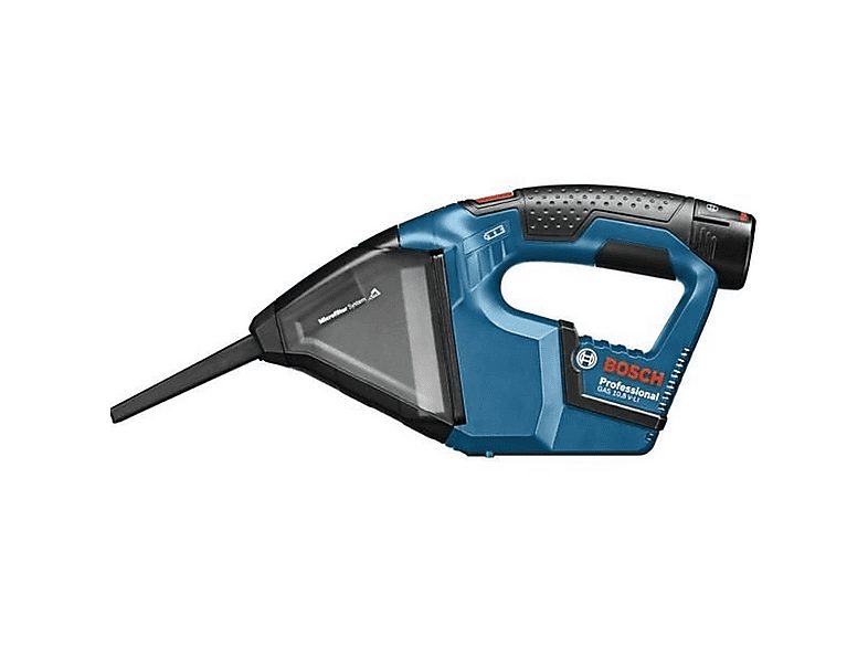 Aspirador de mano - BOSCH 06019E3003, 30 W, Depósito 350 ml, Negro, Azul, Rojo — foto 2