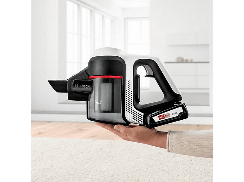 Aspirador de mano - BOSCH BCS61113, 6 W, Depósito 0,3 l, Autonomía 30 min, Blanco — foto 3