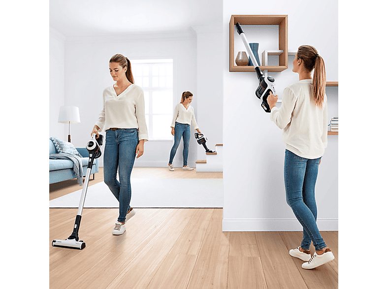 Aspirador de mano - BOSCH BCS61113, 6 W, Depósito 0,3 l, Autonomía 30 min, Blanco — foto 5