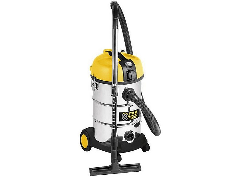 FARTOOLS Aspirador de mano - FARTOOLS NETUP 30P, 1200 W, Depósito 30 l, Negro