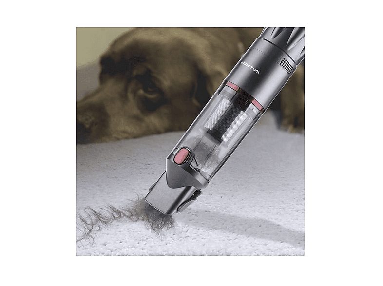 Aspirador de mano - GENIUS A28178, 90 W, Potencia de succión 12 kPa, Depósito 0,09 l, Inox — foto 3