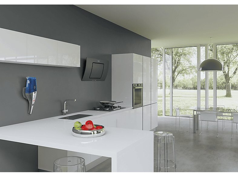 Aspirador de mano - HOOVER 39300767, 7,1 V, Depósito 0,3 l, Autonomía 10 min, Azul, Transparente — foto 3