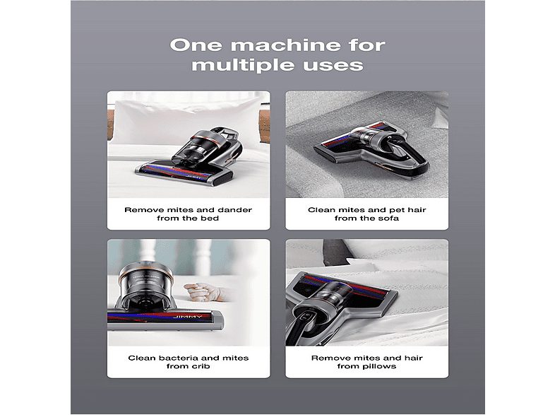 Aspirador de mano - JIMMY BX7 Pro, 700 W, Depósito 0,5 l, Gris — foto 11