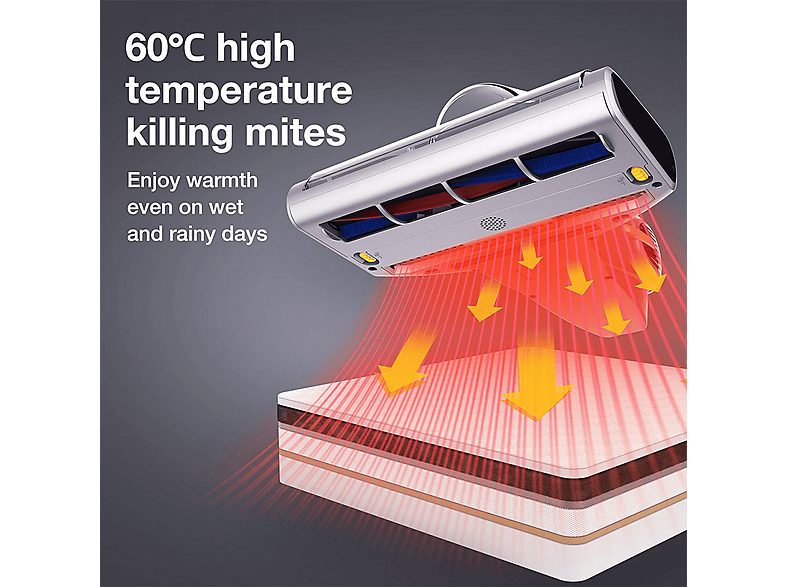 Aspirador de mano - JIMMY BX7 Pro, 700 W, Depósito 0,5 l, Gris — foto 3