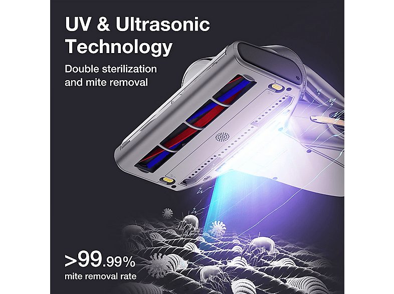 Aspirador de mano - JIMMY BX7 Pro, 700 W, Depósito 0,5 l, Gris — foto 4