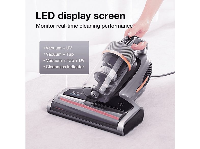 Aspirador de mano - JIMMY BX7 Pro, 700 W, Depósito 0,5 l, Gris — foto 6