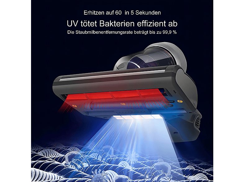 Aspirador de mano - JIMMY JV35, 700 W, Potencia de succión 14 kPa, Depósito 0,5 l, Plata — foto 2