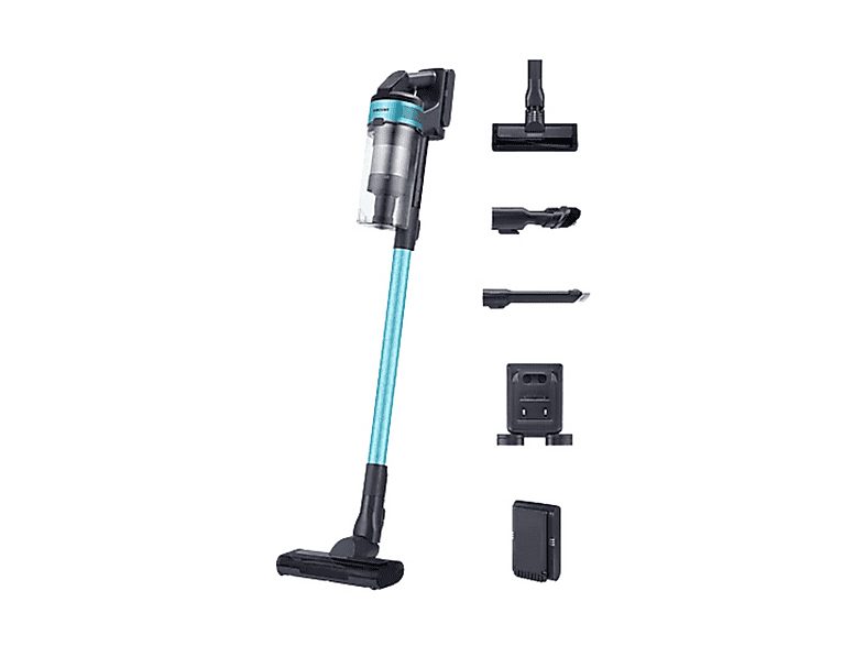 Aspirador de mano - SAMSUNG Jet 60 turbo, 410 W, Potencia de succión 150 W, Depósito 0,8 l, Autonomía 40 min, Negro — foto 2