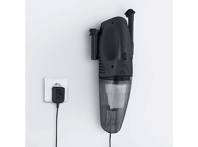Aspirador de mano - SEVERIN HV 7963, 120 W, Depósito 0,3 l, Autonomía 18 Min., Negro — foto 2