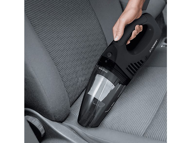 Aspirador de mano - SEVERIN HV 7963, 120 W, Depósito 0,3 l, Autonomía 18 Min., Negro — foto 5