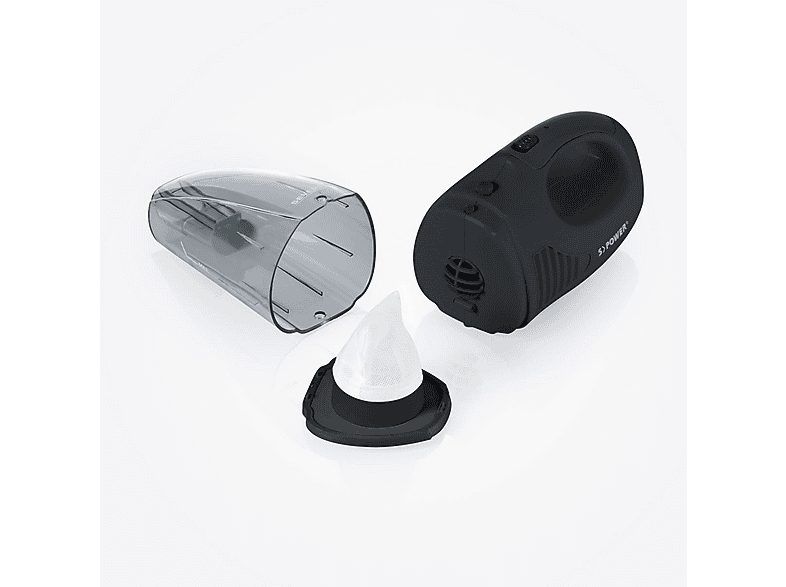 Aspirador de mano - SEVERIN HV 7963, 120 W, Depósito 0,3 l, Autonomía 18 Min., Negro — foto 6