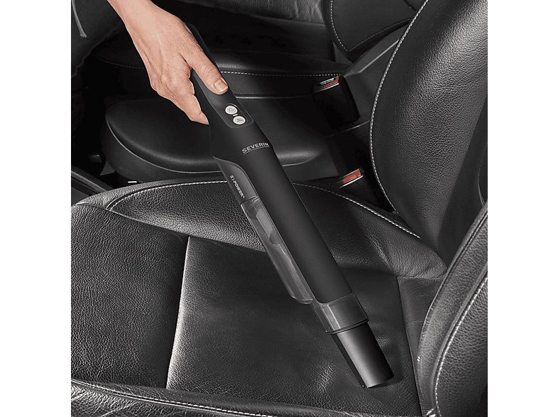Aspirador de mano - SEVERIN HV 9589, 120 W, Potencia de succión 12 kPa, Depósito 0,2 l, Autonomía 15 min, Negro — foto 5