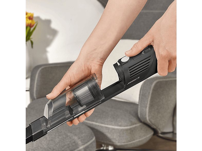 Aspirador de mano - SEVERIN HV 9589, 120 W, Potencia de succión 12 kPa, Depósito 0,2 l, Autonomía 15 min, Negro — foto 6