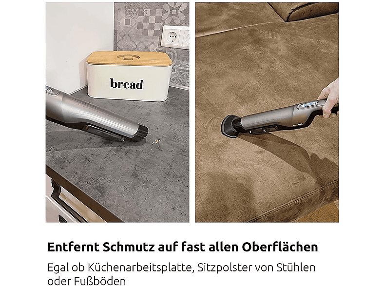 Aspirador de mano - TECHNISAT 0000/7042, 100 W, Depósito 200 ml, Multicolor — foto 2