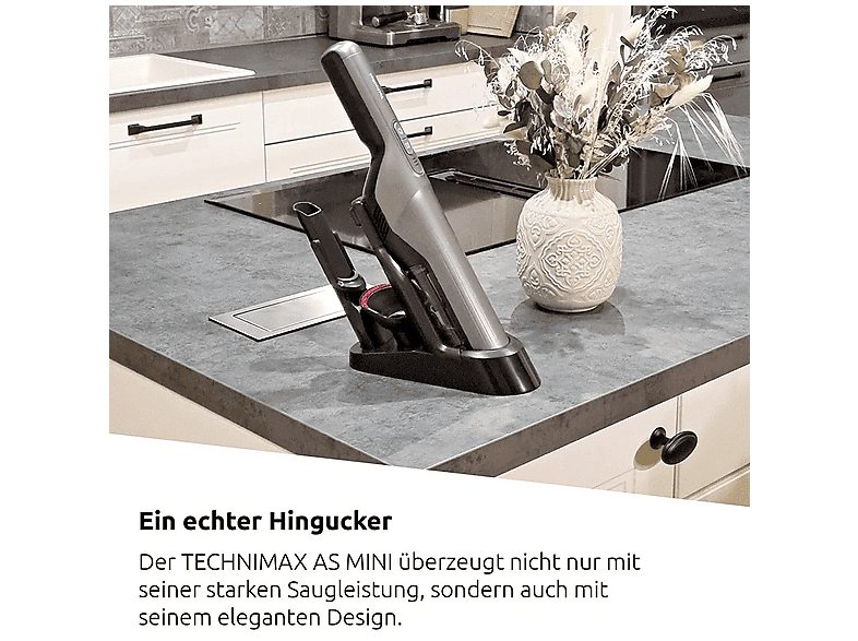 Aspirador de mano - TECHNISAT 0000/7042, 100 W, Depósito 200 ml, Multicolor — foto 5