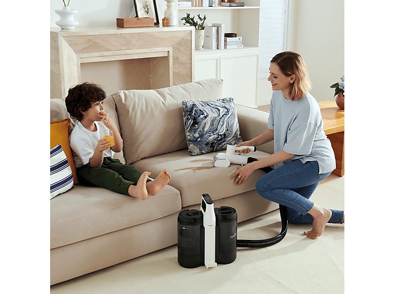 Aspirador de mano - TINECO Carpet One Spot Essentials, 170 W, Potencia de succión 33 W, Depósito 1,6 ml, Negro — foto 5