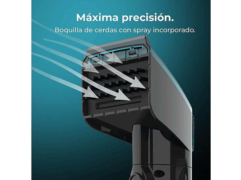 Aspirador de tapicerías - Cecotec Conga 7000 Carpet&Spot Clean Steam XXL, 1700 W, Radio de hasta 7 m, Limpia tapicerías, Azul y Negro — foto 8