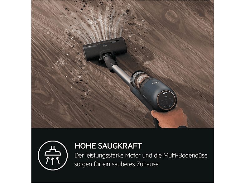 Aspirador escoba - AEG AKLBB1725940559, 300 W, Potencia de succión 95 AirWatt, Depósito 300 ml, Autonomía 50 min, Azul — foto 7