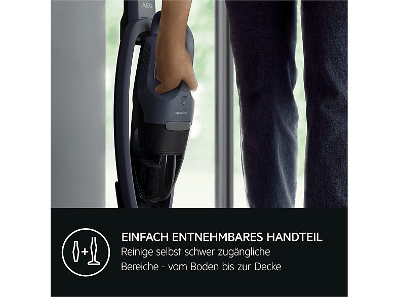 Aspirador escoba - AEG AKLBB1770242442, 29 W, Depósito 0,3 l, Autonomía 45 min, Negro — foto 9