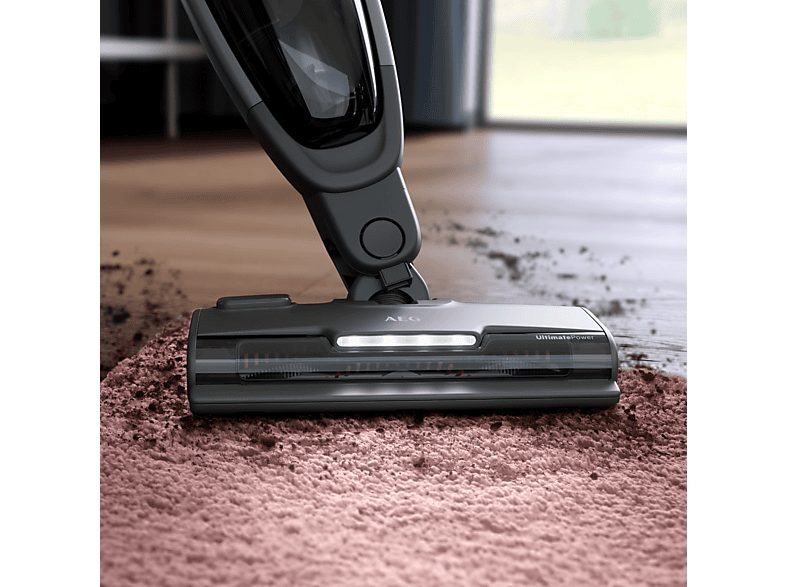 Aspirador escoba - AEG AS62AB25UG, 3.6 V, Autonomía 55 min, Tecnología ciclónica, Gris urbano — foto 5