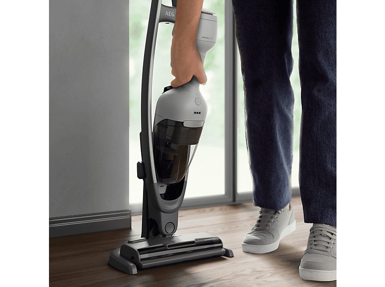 Aspirador escoba - AEG AS62AB25UG, 3.6 V, Autonomía 55 min, Tecnología ciclónica, Gris urbano — foto 8