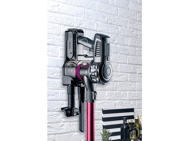 Aspirador escoba - ARIETE Digital Lithium, 200 W, Potencia de succión 450 W, Depósito 220 l, Rosa — foto 4