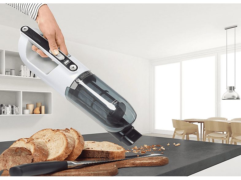 Aspirador escoba - BOSCH BBH32551, 1 kW, Depósito 0,4 l, Autonomía 1min, Blanco — foto 5