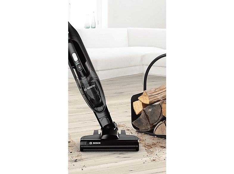 Aspirador escoba - BOSCH BBHF220, 38,7 W, Depósito 0,4 l, Autonomía 40 min, Negro — foto 4