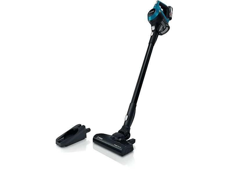 Aspirador escoba - BOSCH BBS611LAG, 6 W, Depósito 0,3 l, Autonomía 8.0 min, Azul