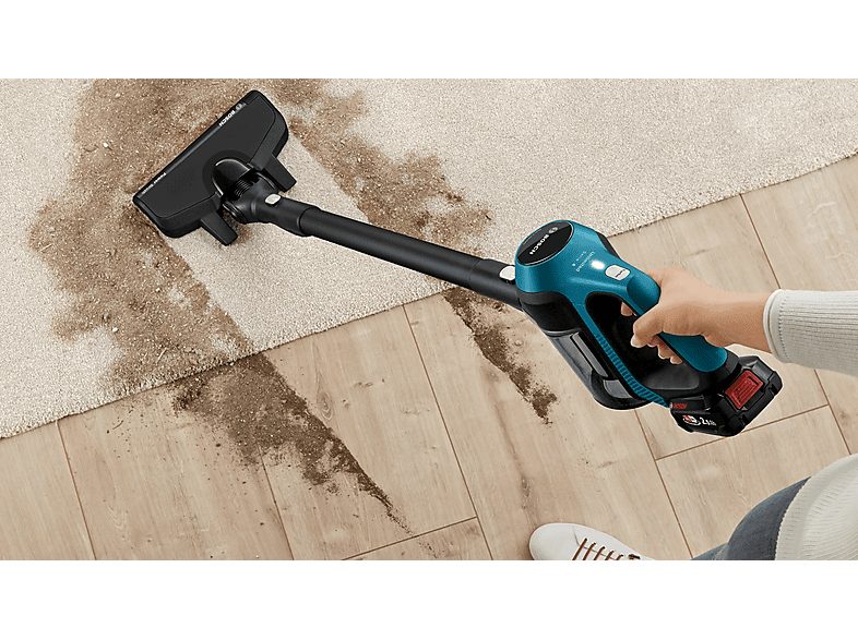 Aspirador escoba - BOSCH BBS611LAG, 6 W, Depósito 0,3 l, Autonomía 8.0 min, Azul — foto 9