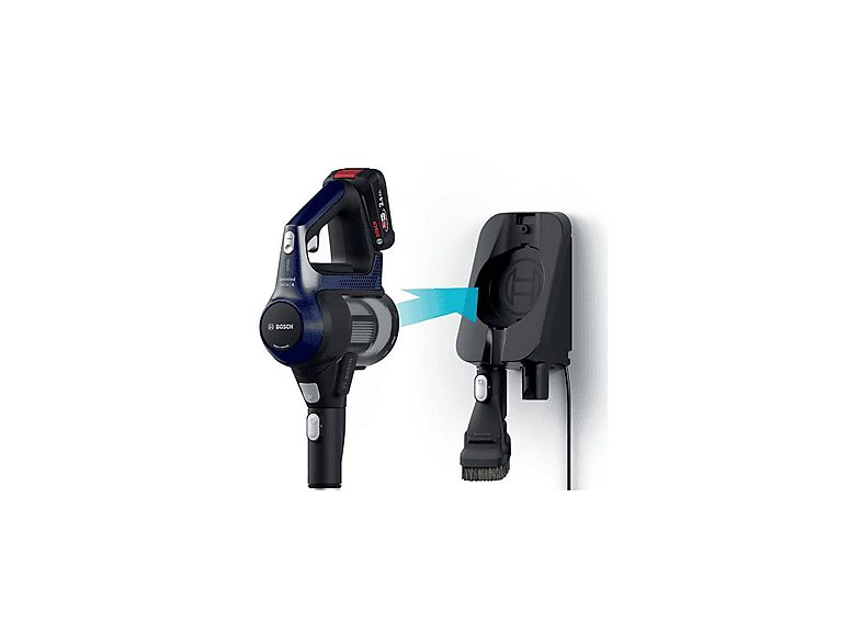 Aspirador escoba - BOSCH BBS611MAT, 200 W, Depósito 0,3 l, Autonomía 30 min, Azul — foto 7