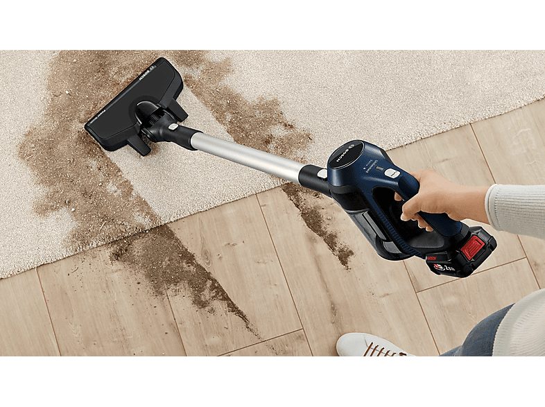 Aspirador escoba - BOSCH BBS611MAT, 200 W, Depósito 0,3 l, Autonomía 30 min, Azul — foto 8