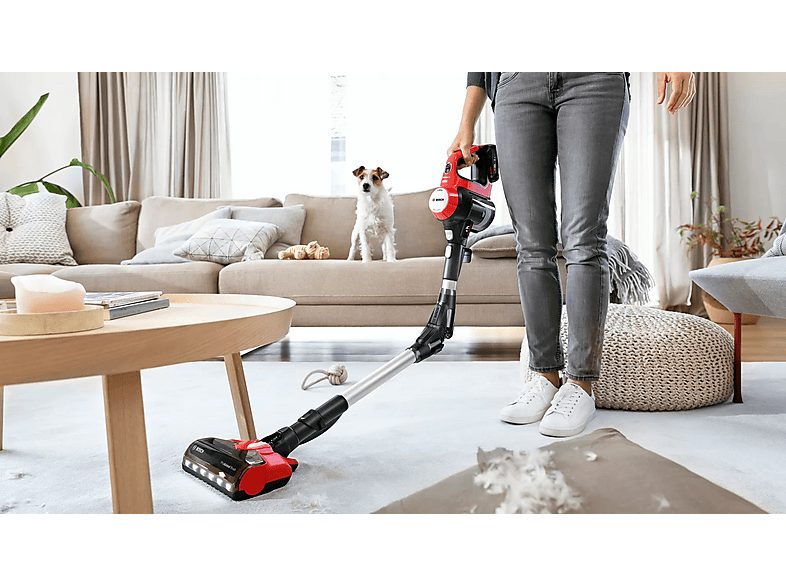 Aspirador escoba - BOSCH BBS711ANM, 700 W, Depósito 0,3 l, Autonomía 40.0 min, Inox — foto 6