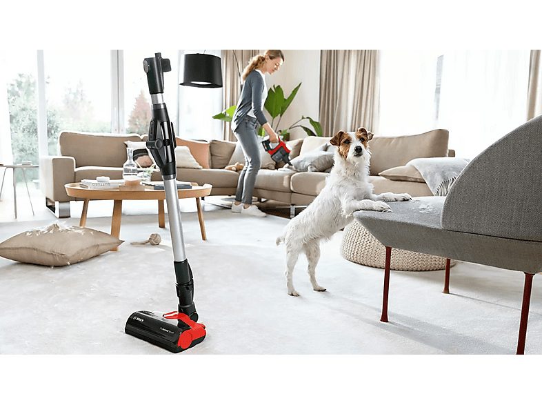 Aspirador escoba - BOSCH BBS711ANM, 700 W, Depósito 0,3 l, Autonomía 40.0 min, Inox — foto 7