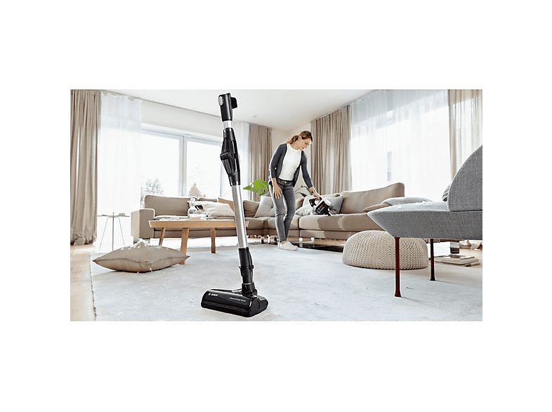 Aspirador escoba - BOSCH BBS711W, 54 W, Depósito 0,3 l, Autonomía 40 min, Inox — foto 2